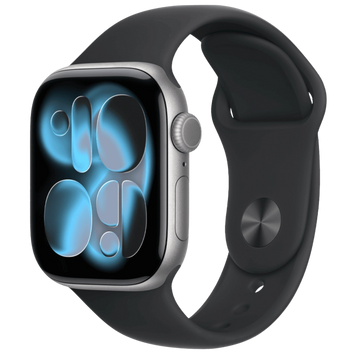 Смарт-годинник Apple Watch Series 11 GPS 42 mm Space Grey Aluminum Case with Black Sport Band - S/M (MEQW4) MEQW4 фото