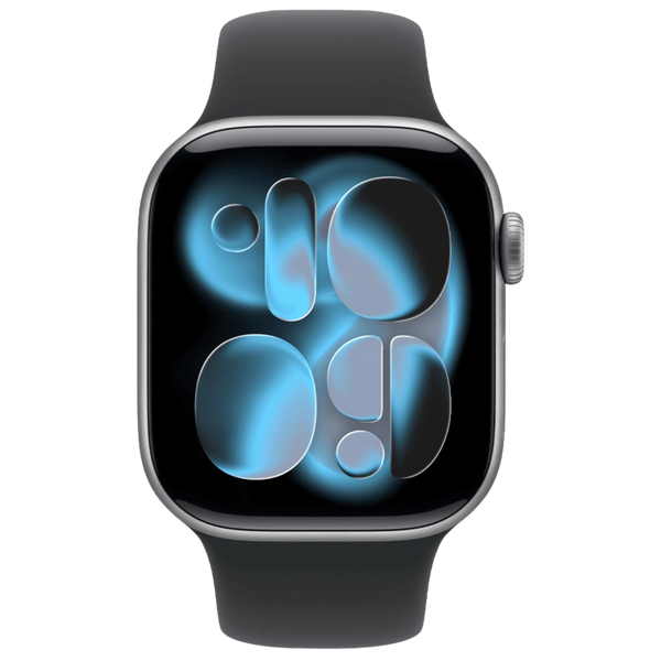Смарт-годинник Apple Watch Series 11 GPS 46 mm Space Grey Aluminum Case with Black Sport Band - M/L (MEV44) MEV44 фото
