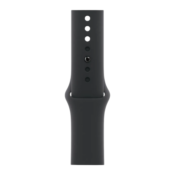 Смарт-годинник Apple Watch Series 11 GPS 46 mm Jet Black Aluminum Case with Black Sport Band - M/L (MEVX4) MEVX4 фото