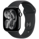 Смарт-годинник Apple Watch Series 11 GPS 46 mm Jet Black Aluminum Case with Black Sport Band - M/L (MEVX4) MEVX4 фото 1