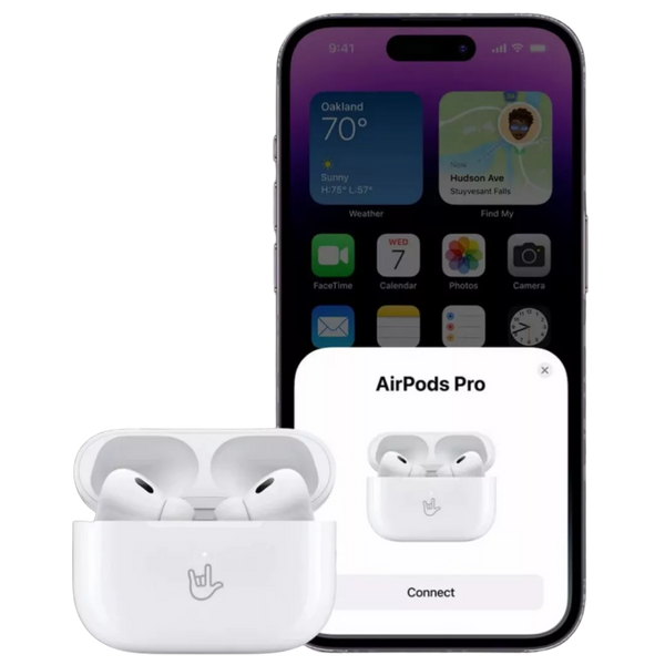 Навушники Apple AirPods Pro 2 with Active Noise Cancellation, MagSafe Case USB-C 410612 фото